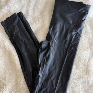 Spanx Faux Leather Leggings
